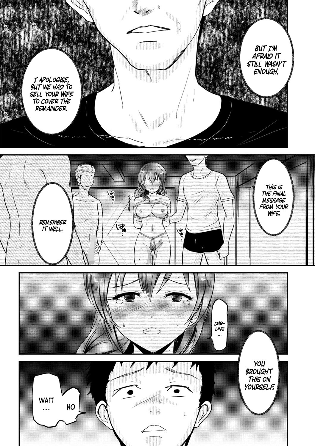 Hentai Manga Comic-My Kidnapped Wife in the Video Was Sluttier Than I Ever Knew-Read-15